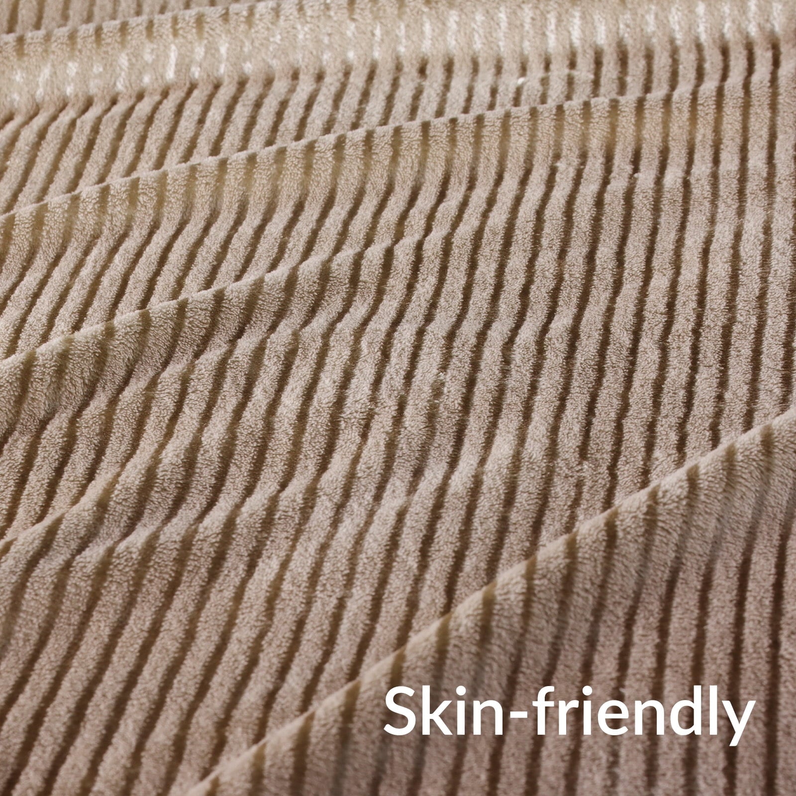 Soft Throw Blanket, 50"x60", Camel