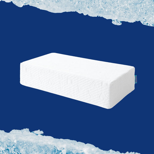 (2 pack) Ice Cube Cooling Memory Foam Bed Pillow (1 Count)
