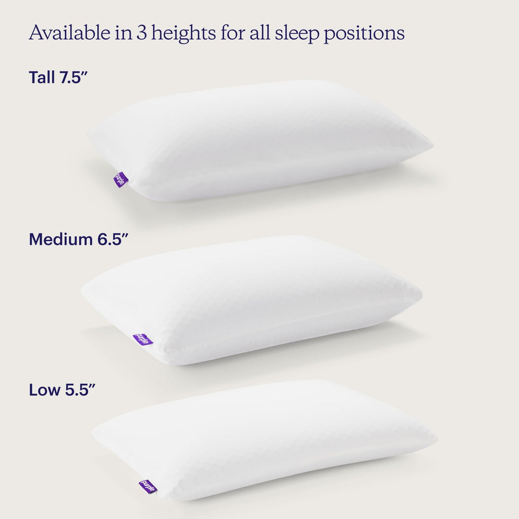 Harmony Pillow Standard, Tall - 360º Grid Hex Technology, Hypoallergenic