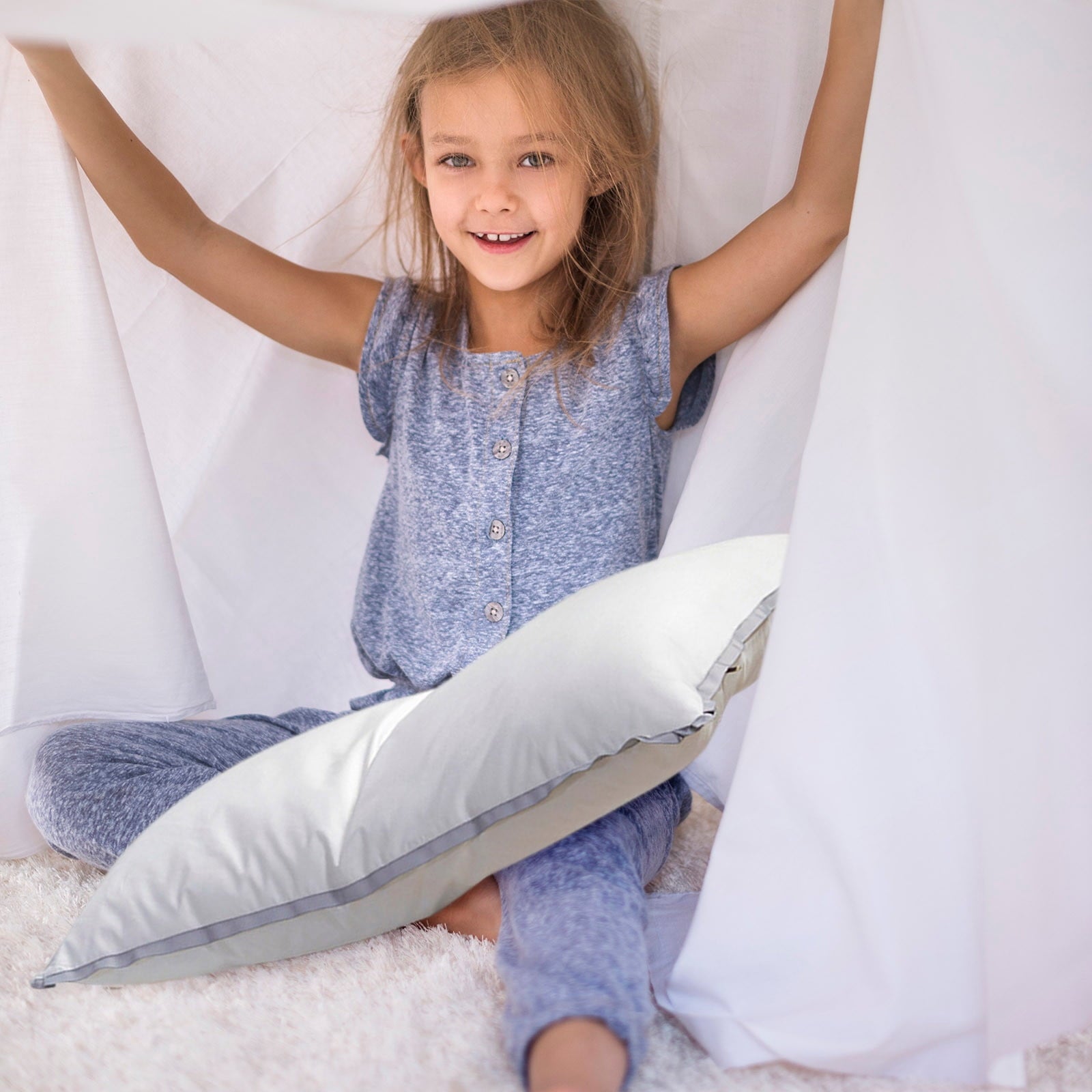 Bed Pillows for Sleeping, Soft and Supportive Bed Pillow Hotel Collection Pillow, Comfortable Pillow for Side and Bac...