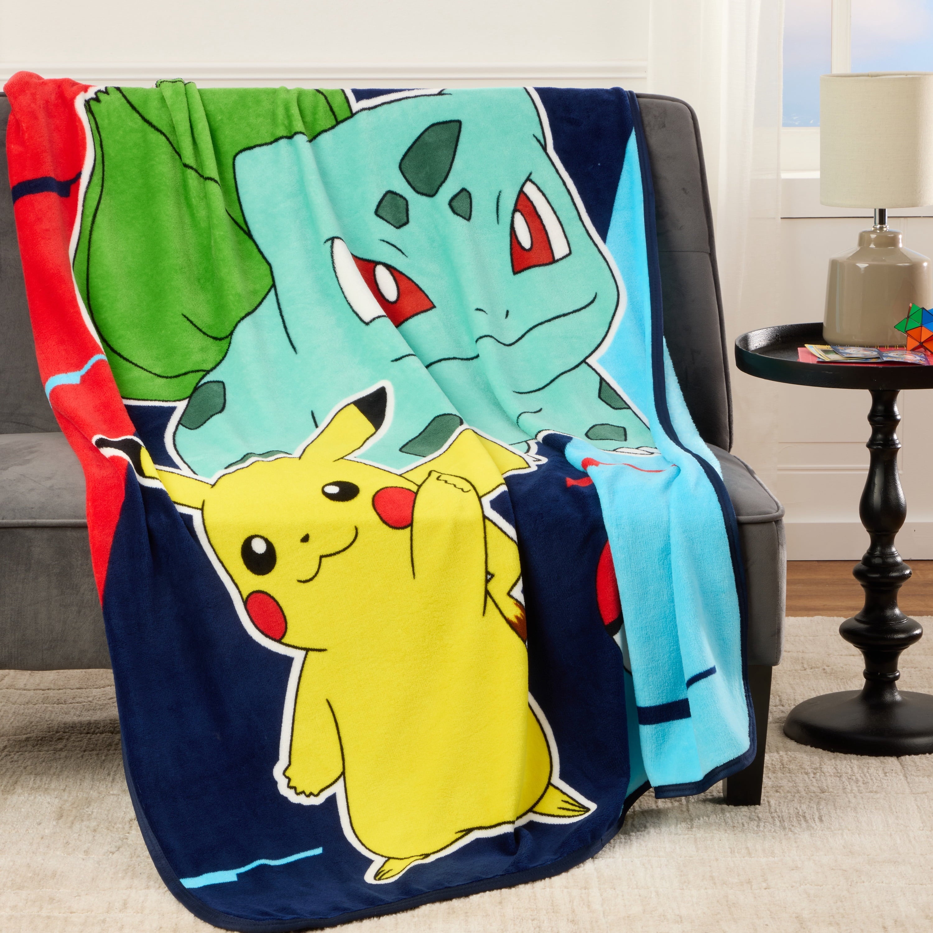 Kids Print Fleece Throw Blanket, 46 x 60