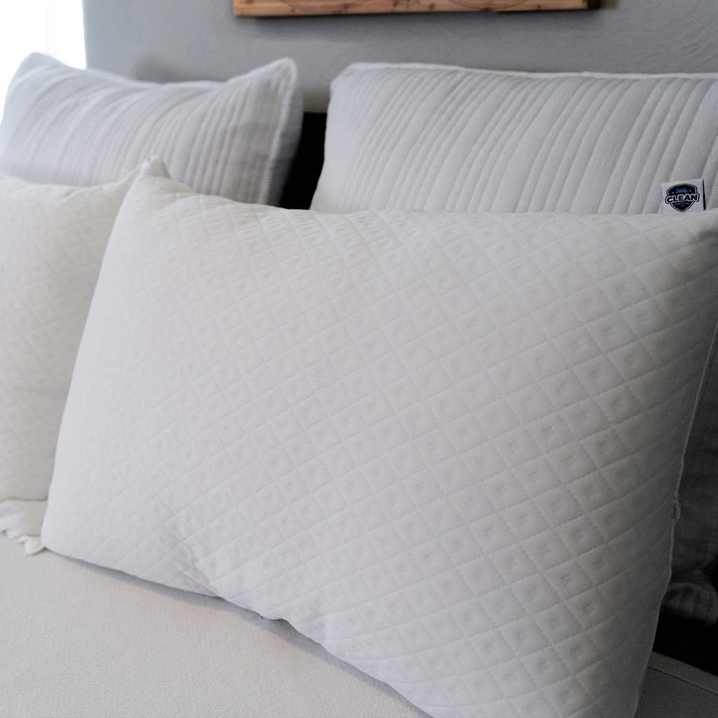 Pure Luxury Queen Eternaloft Bed Pillows - Hypoallergenic, Machine Washable (2 Count)