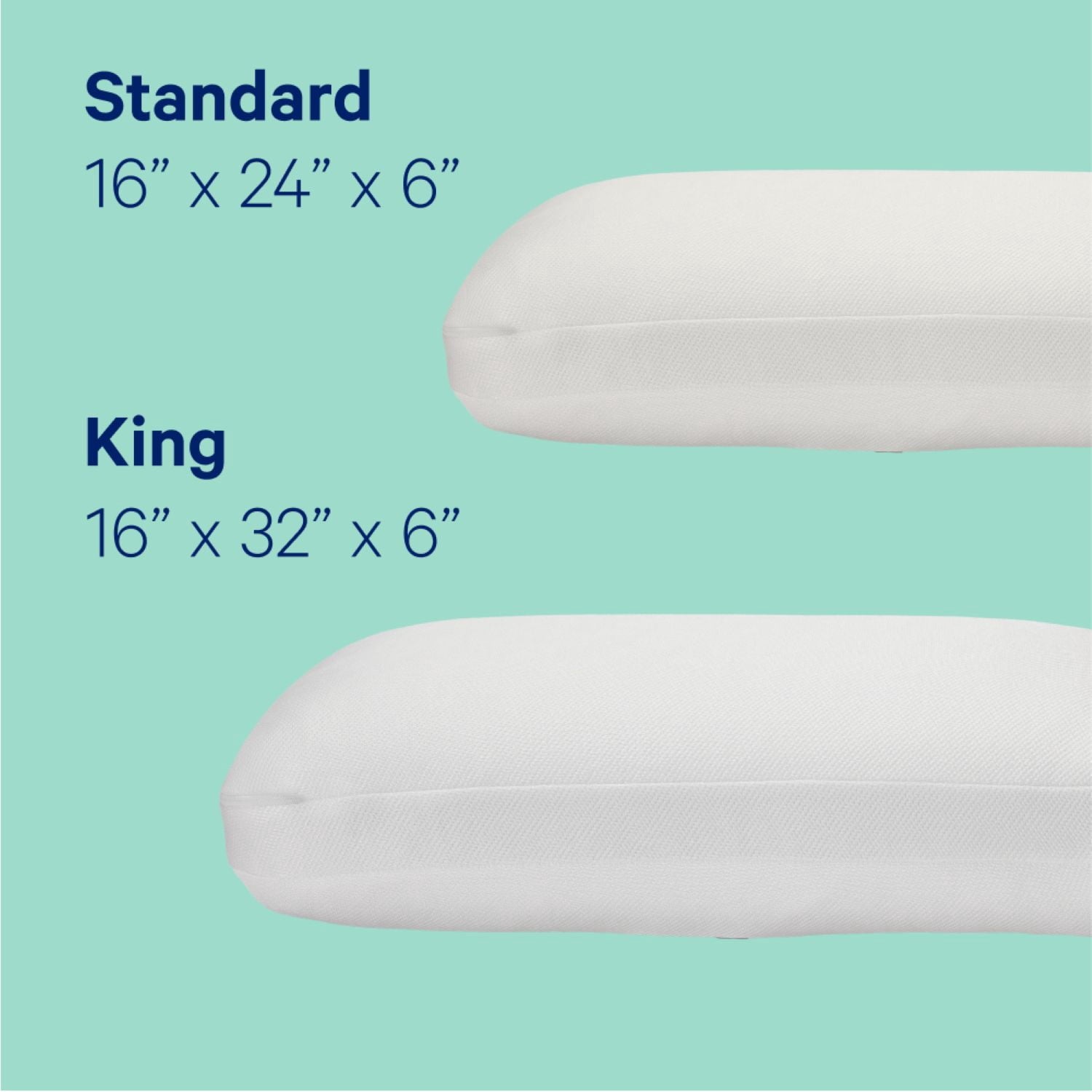 Essential Cooling Hybrid Pillow, Standard