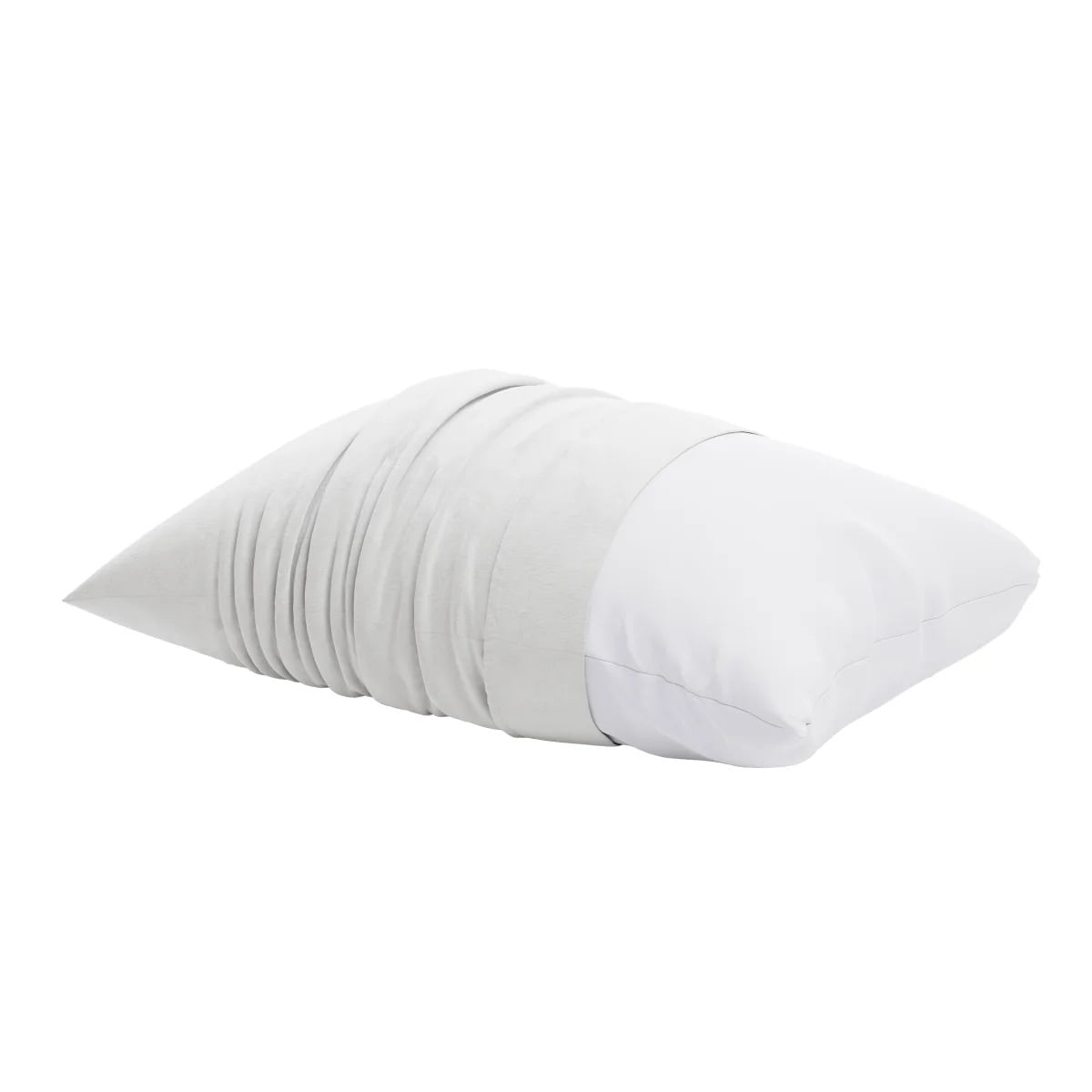 Huggable Support Bed Pillow, Standard- Soft Velvety Cover, Squishable Comfort (2 Count)