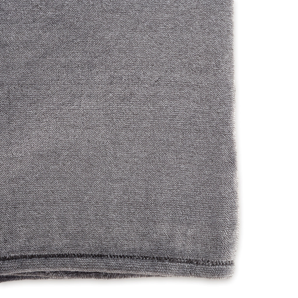 Plush Heathered Soft Oversized Throw Blanket, Gray