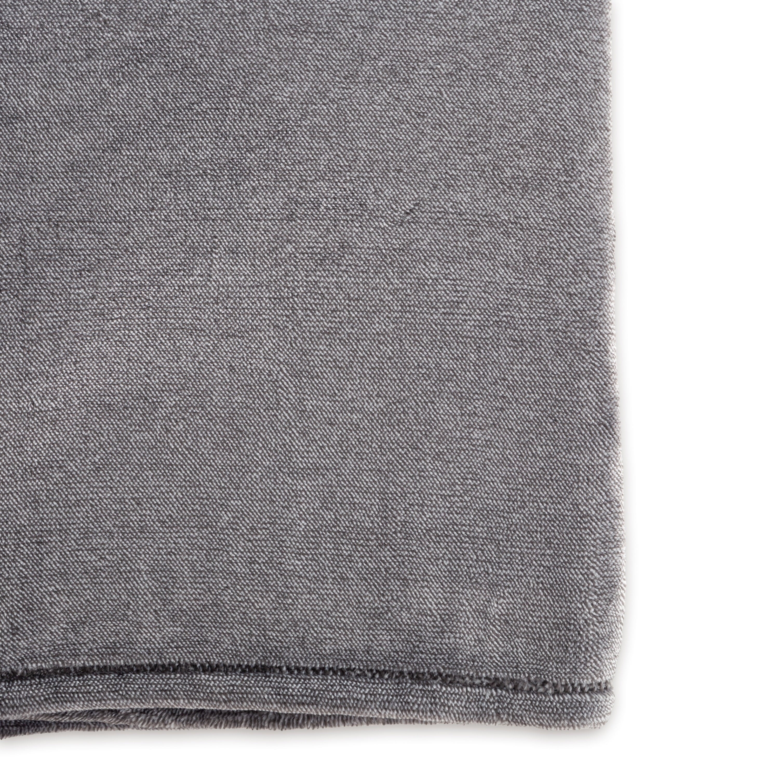 Plush Heathered Soft Oversized Throw Blanket, Gray