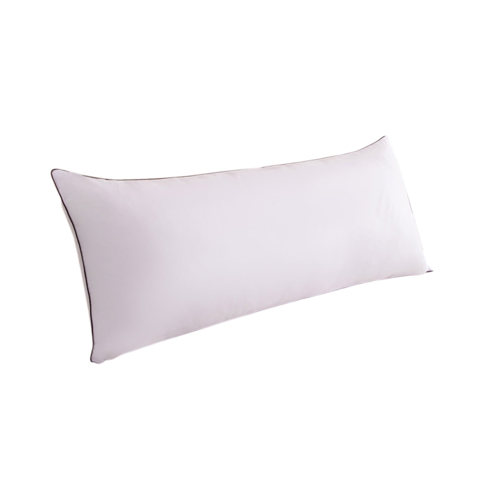 Long Pillows For Bed King Clearance! 100*48cm White Gentle Support Soybean Pillow, Comfortable Breathable Bed Pillows...