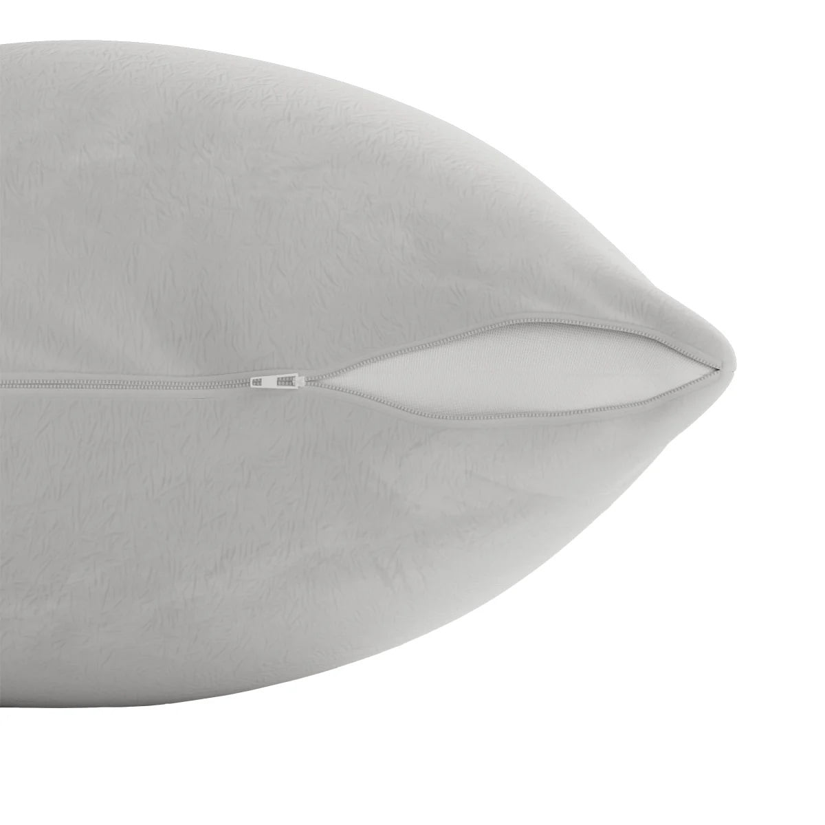 Huggable Support Bed Pillow, Standard- Soft Velvety Cover, Squishable Comfort (2 Count)