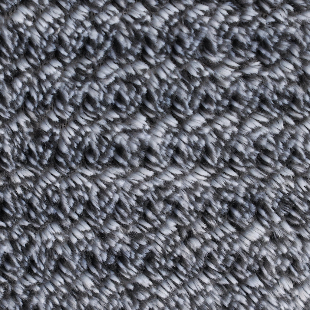 Plush Textured Heathered Soft Oversized Throw Blanket, Gray