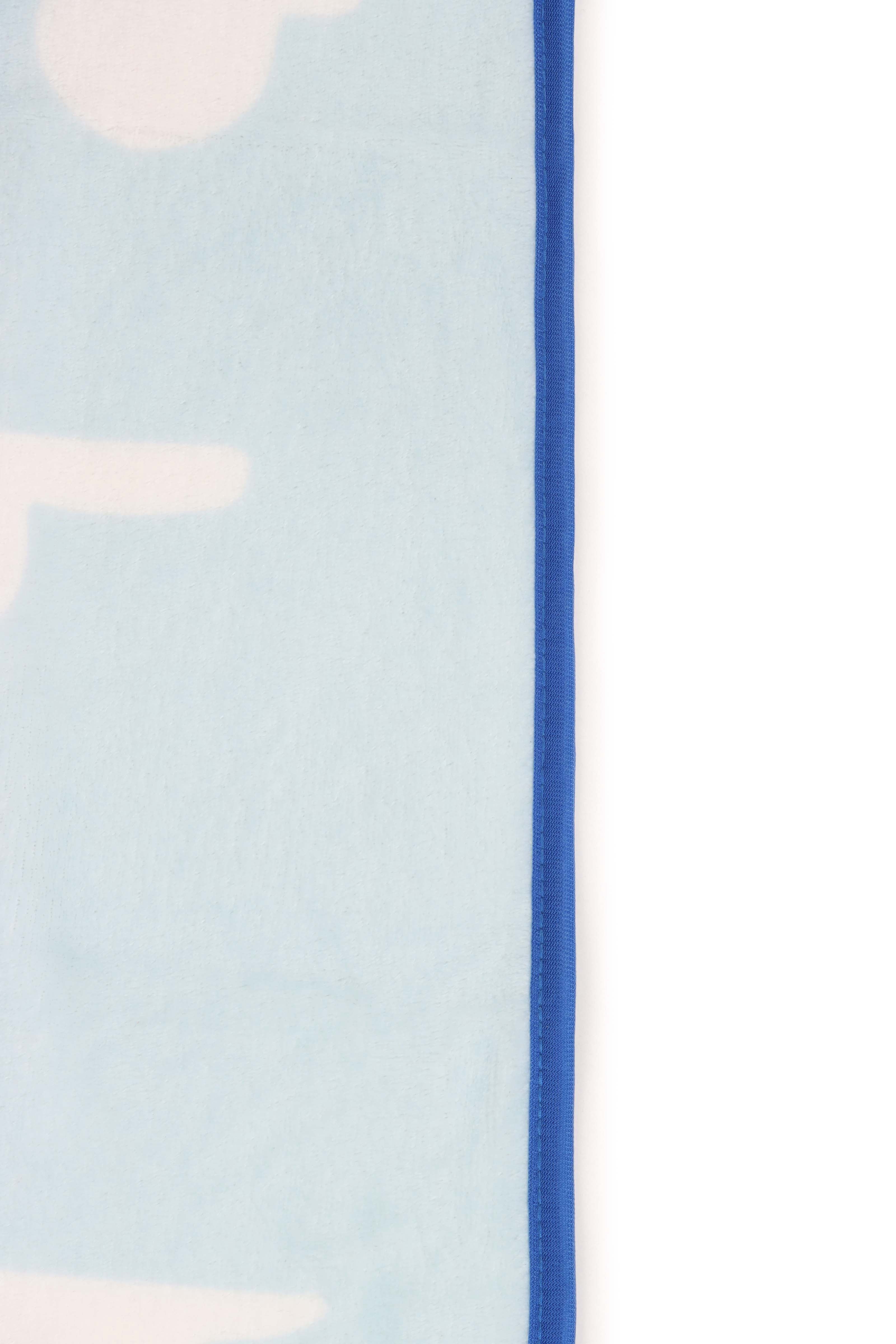 Clouds Kids Throw Blanket, Soft Coral Fleece, Blue, 46" x 60"