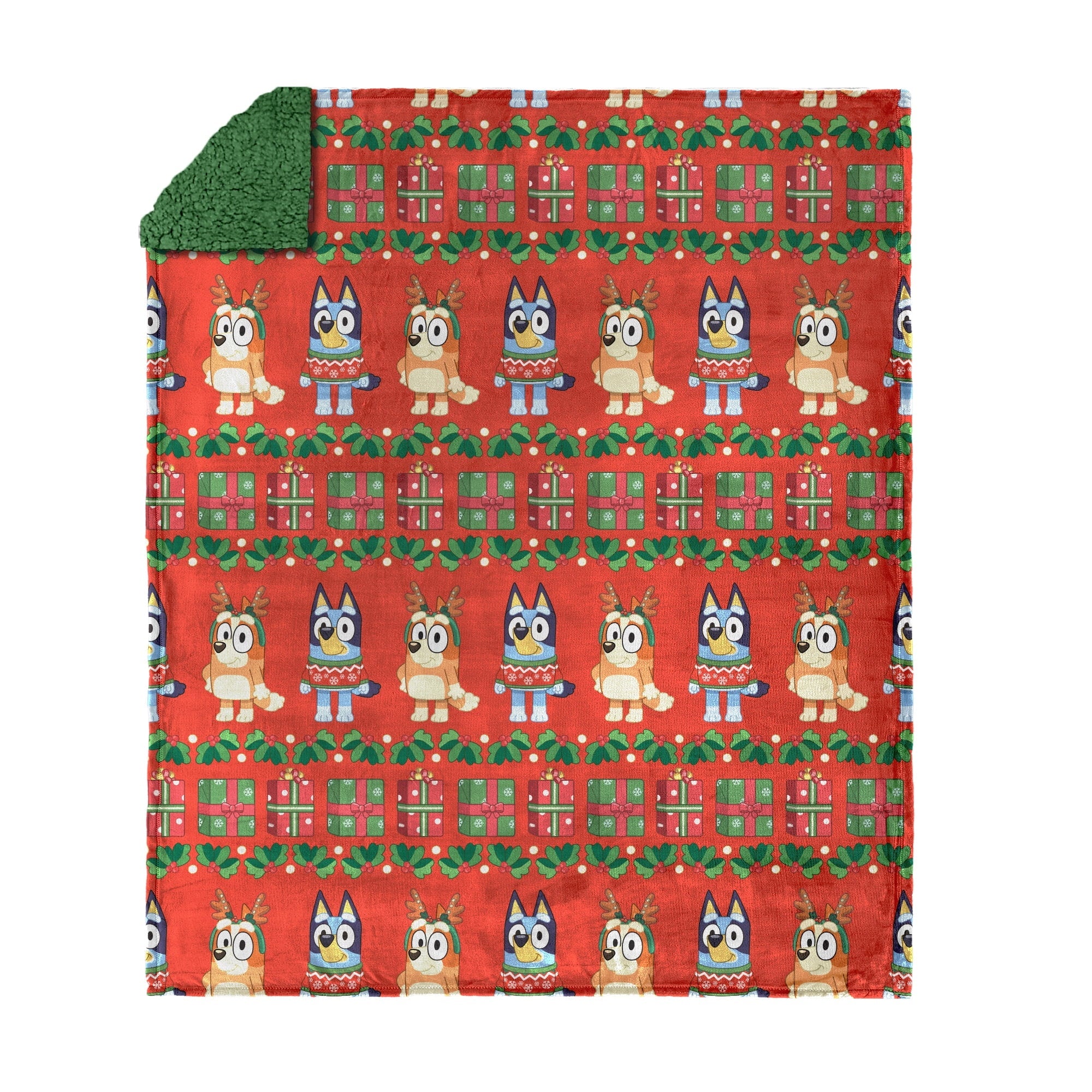 Holidays are Nice Silk Touch Throw Blanket with Sherpa Reverse 50 x 60 inches