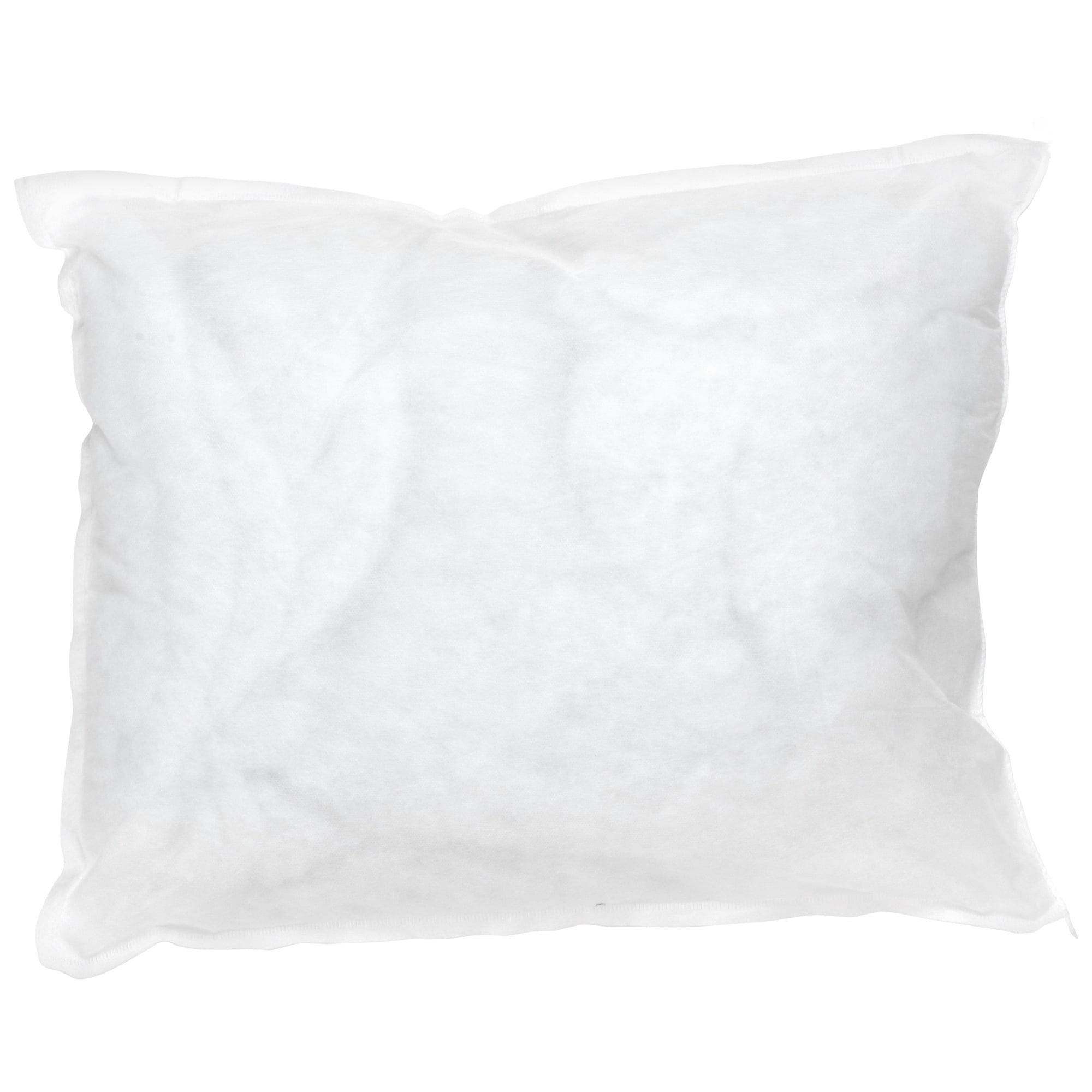 Bed Pillow, 12 x 17 Inch, White, Disposable, 2 Count