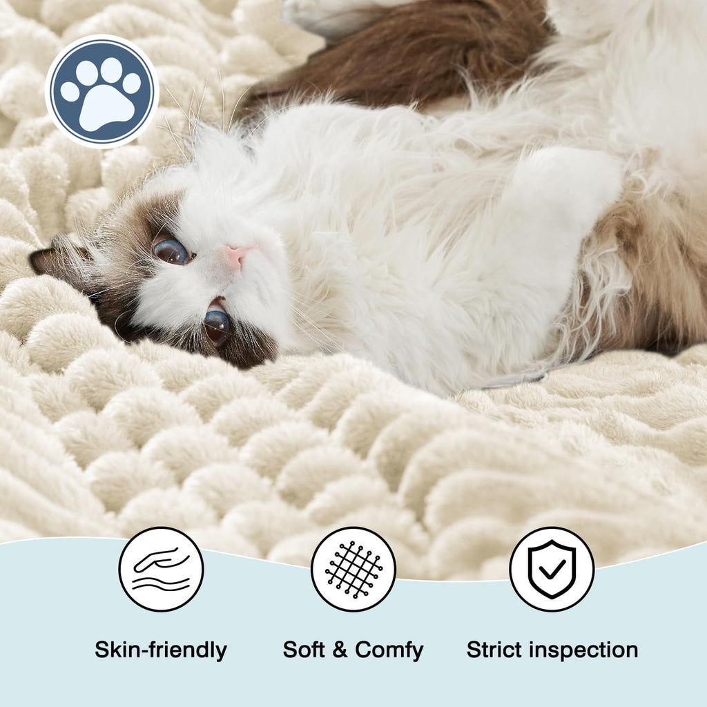 Extra Soft with Strip, Plush Fuzzy Cozy Bed s and s for Couch,Bed,Sofa,Lightweight and Versatile s for Office Bedroom...