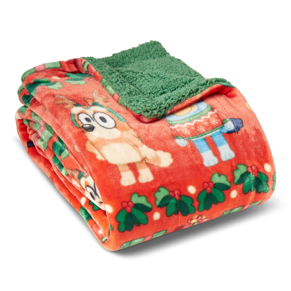 Holidays are Nice Silk Touch Throw Blanket with Sherpa Reverse 50 x 60 inches