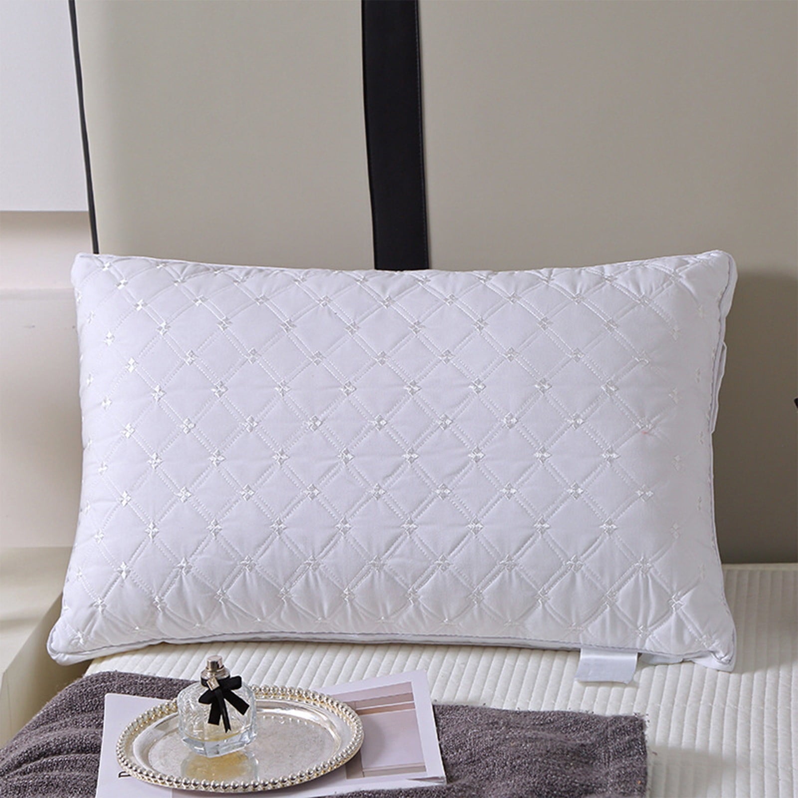 Hotel Grade Extra Soft Pillows Queen Size Set of 2 Supportive Bed Pillow for Back Side and Stomach Sleepers, Breathab...