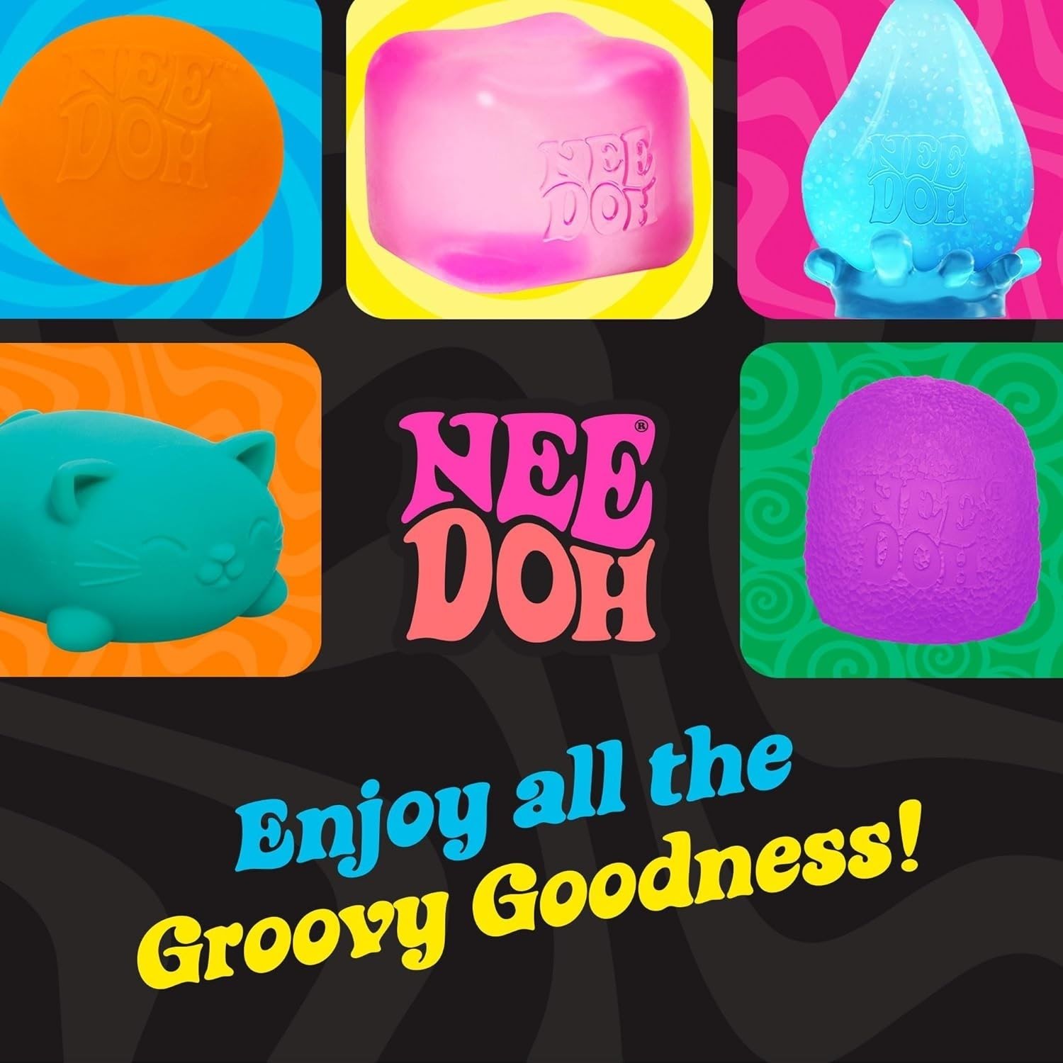 NeeDoh Gummy Bear – Jelly Sensory Toy – 3.5"