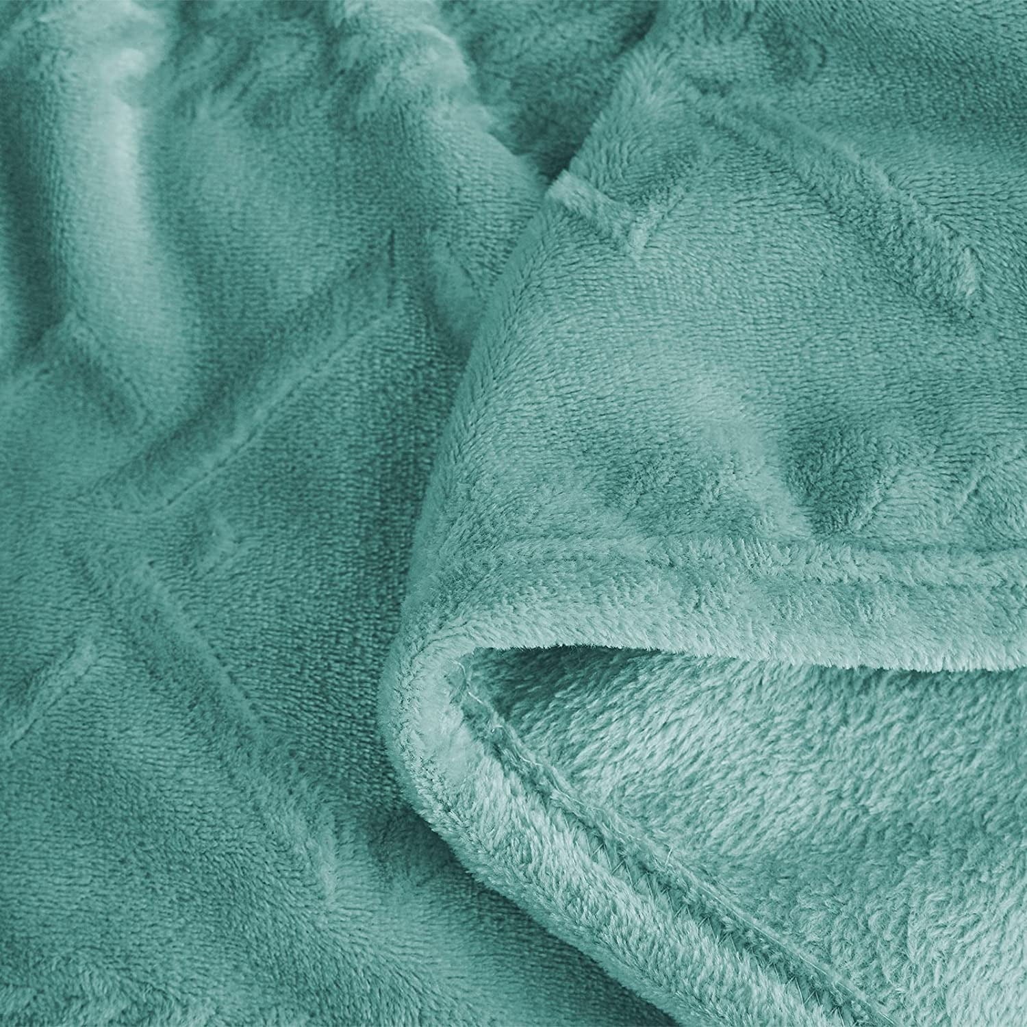 Queen Size Soft Bed Blanket, Warm Fuzzy Luxury Bed Blankets, Decorative Geometry Pattern Plush Throw Blanket for Bed,...