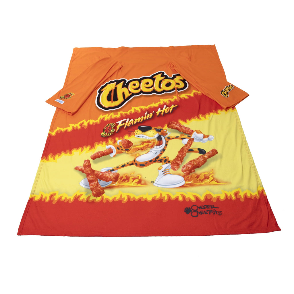 Cheetos Flaming Hot Wearable Blanket
