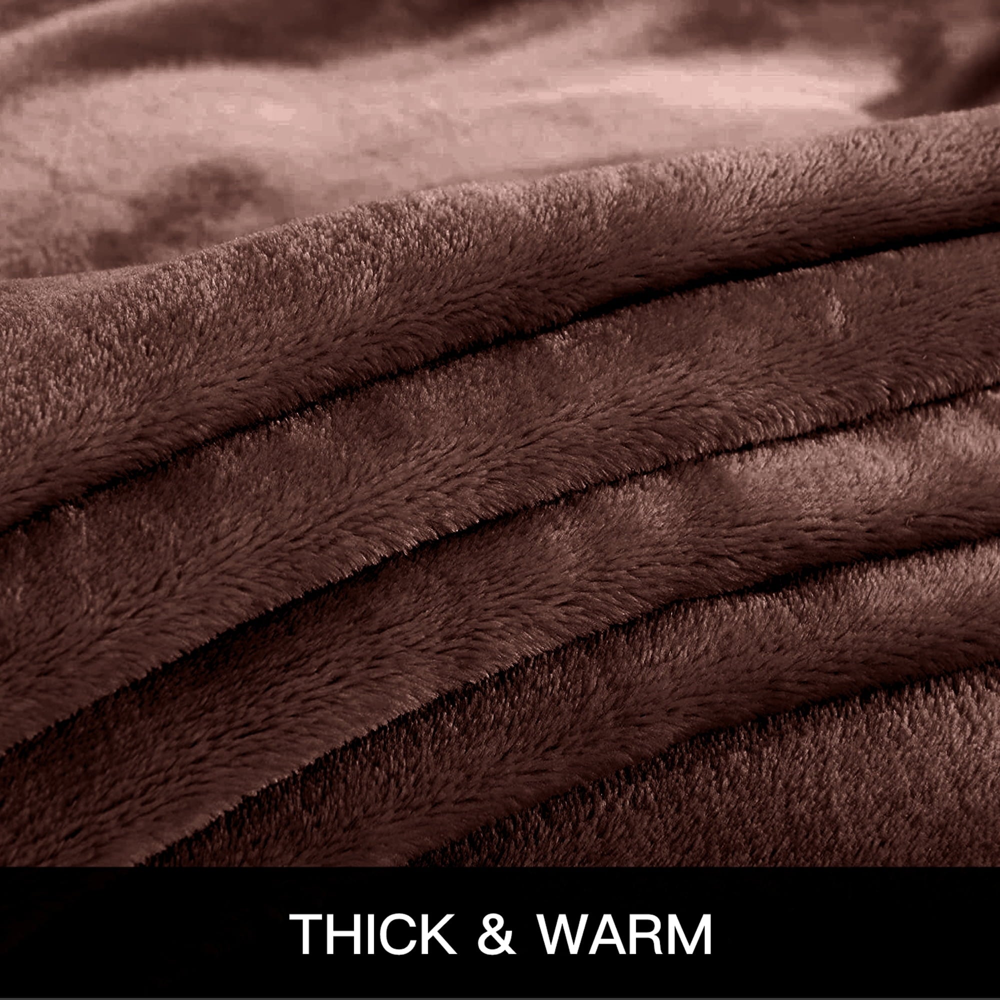 Throw Blanket, Fuzzy & Plush Warm Fleece Blanket, Throw Size Coffee Blankets for Couch Beds, Machine Washable Blanket...