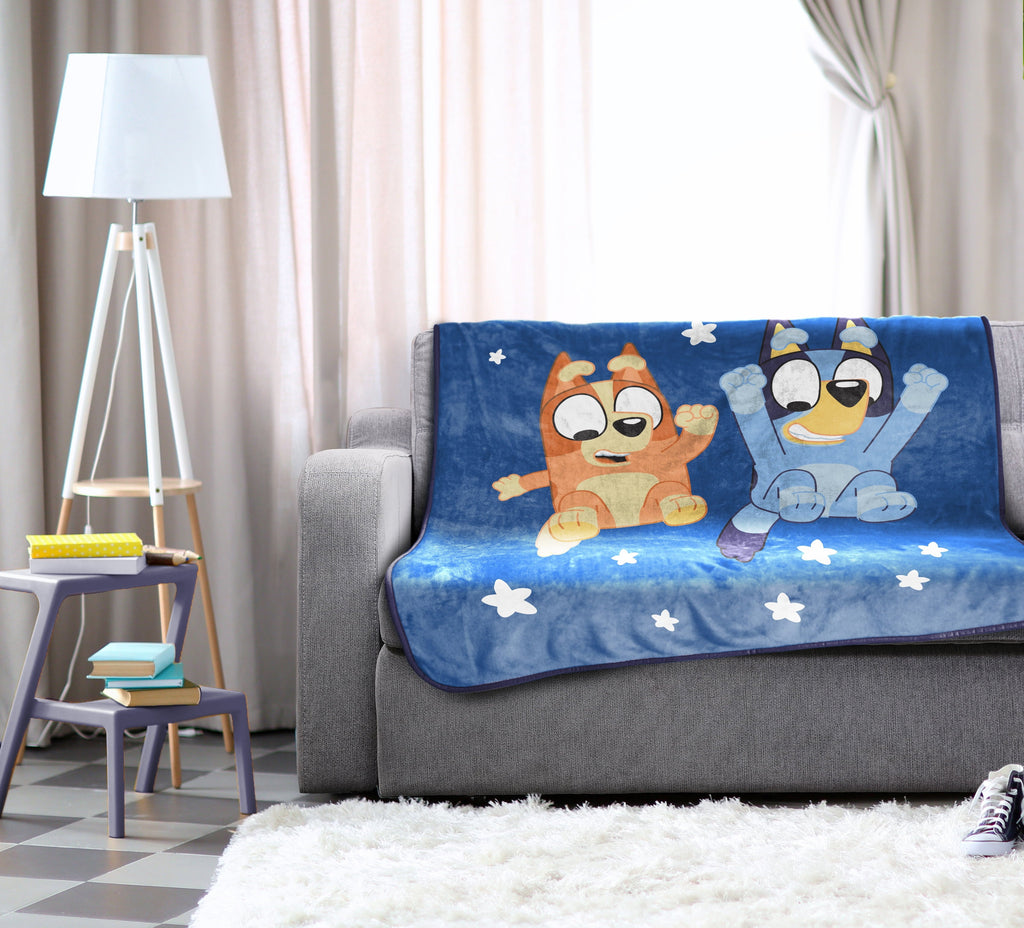 In The Dream Kids Throw Blanket, 46 x 60, Microfiber, Blue, BBC Studios Ages 1+