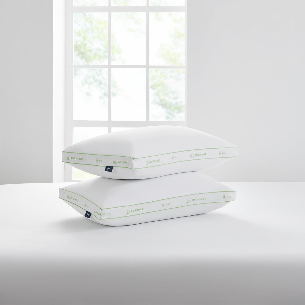 Firm Bed Pillow, Standard/Queen, 2 Pack