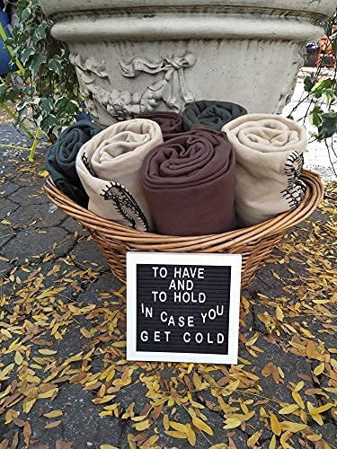 Single Solid Color Hypoallergenic 60”L x 50”W Fleece Throw Blanket for Fall, Winter, Spring, Summer, Men, Women, Chil...