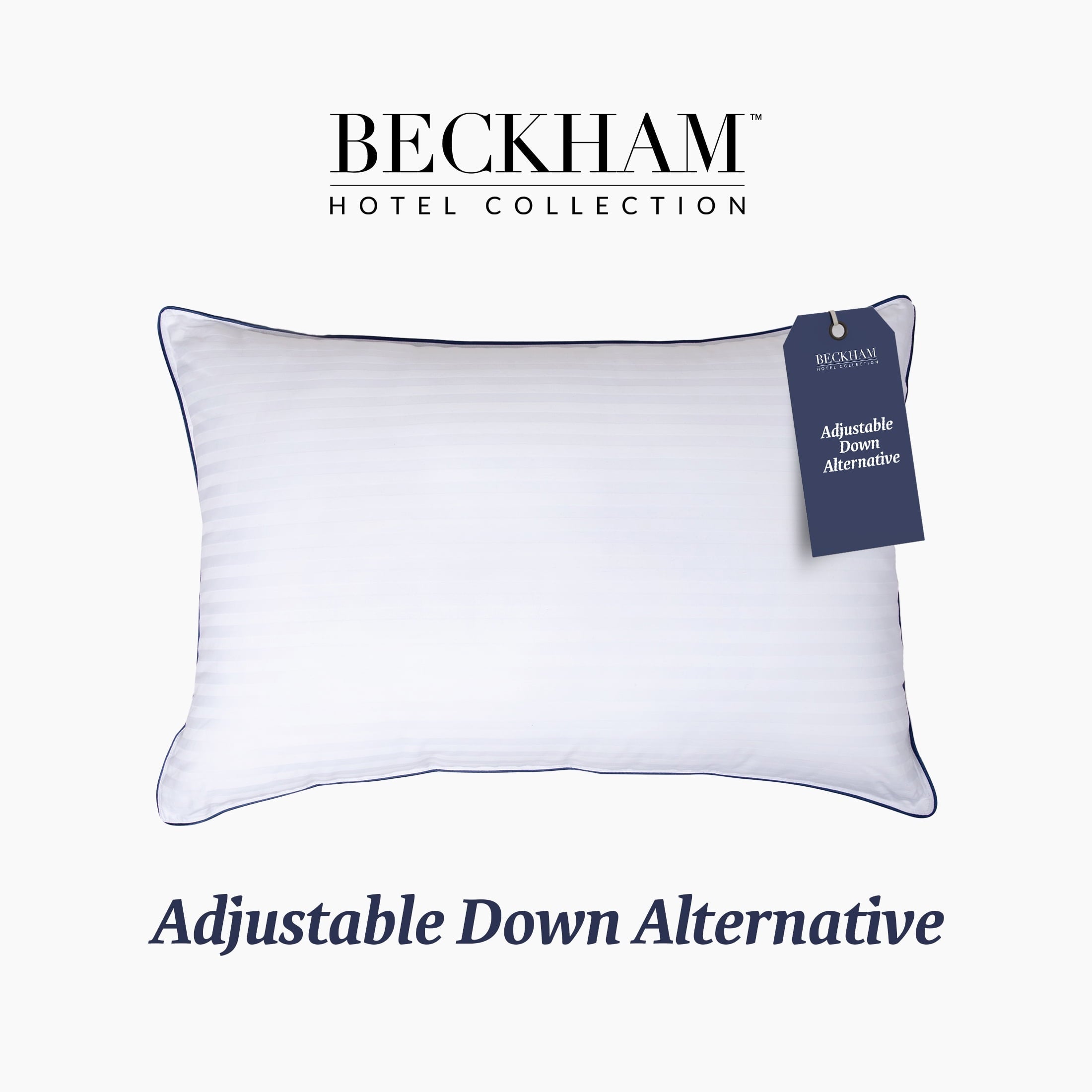 Customizable Down Alternative Queen Pillow 1 Pack, Adult