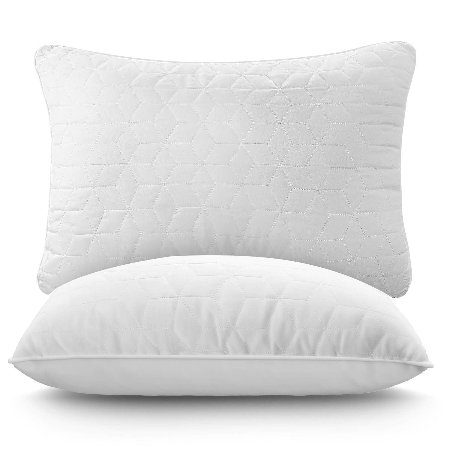 Bed Pillows for Sleeping 2 pack, King Size Cooling Pillows Hotel Quality with Premium Soft Down Alternative Fill for ...