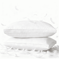 Goose Feather & Down Pillow King Size 20"x36" – Hotel Quality Bed Pillow for Sleeping, 100% Organic Cotton Cover, Hyp...