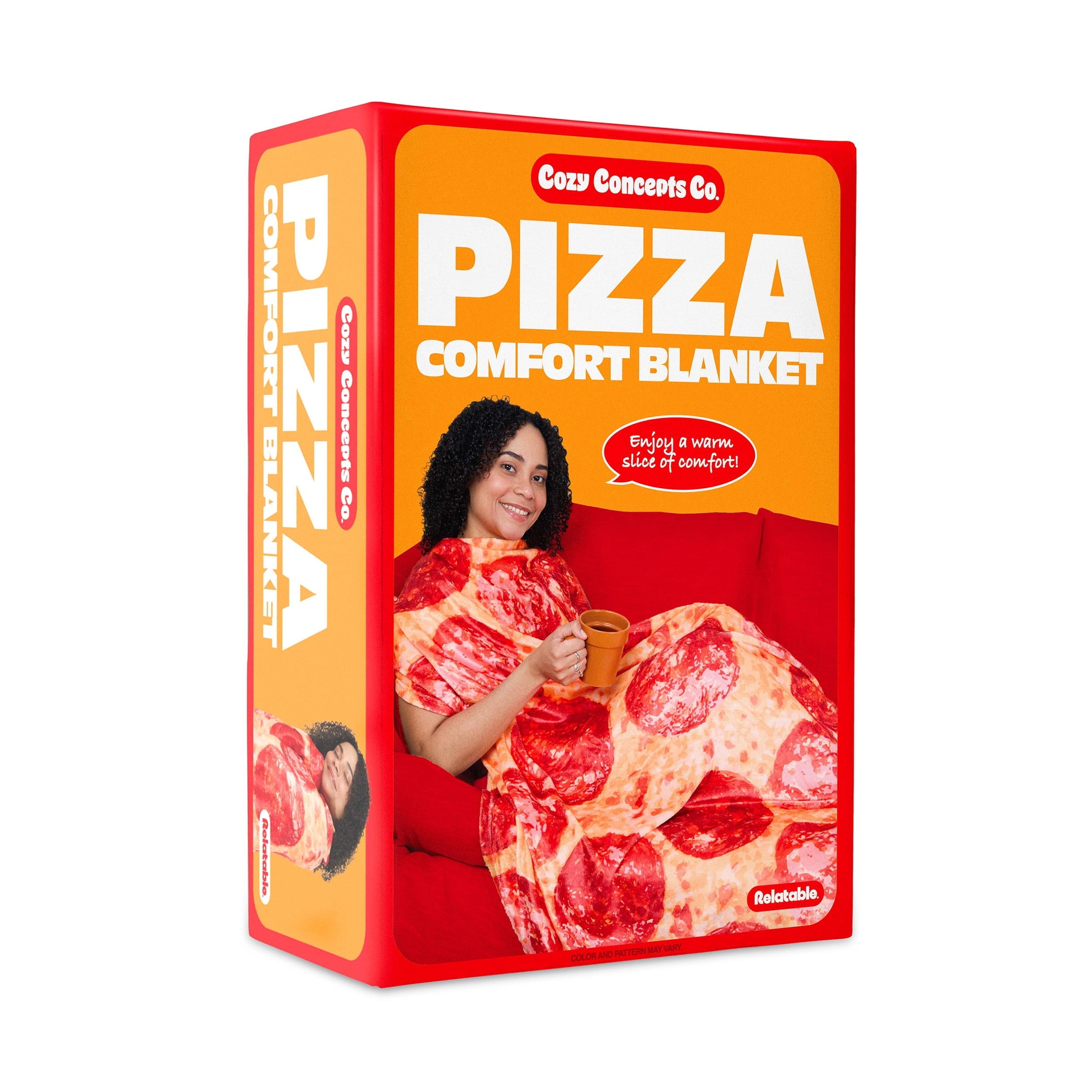 Pizza Throw Blanket Large 65 Cozy Fleece Blanket