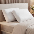 Memory Foam Pillow for Sleeping, Gel Cooling Bed Pillow with Breathable Mesh and Washable Cover for Back and Side Sle...