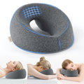 Face Down Pillow Massage Headrest for Bed, Memory Foam Pillow Face Cradle Support for Stomach Sleepers, Eye Post-Surg...