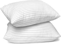 King Bed Pillows Set of 2- Comfortable Breathable Bed Pillows for Sleeping (White, 20x36)