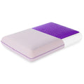 Memory Foam Pillow, Cooling Gel Bed Pillow, Queen, Purple