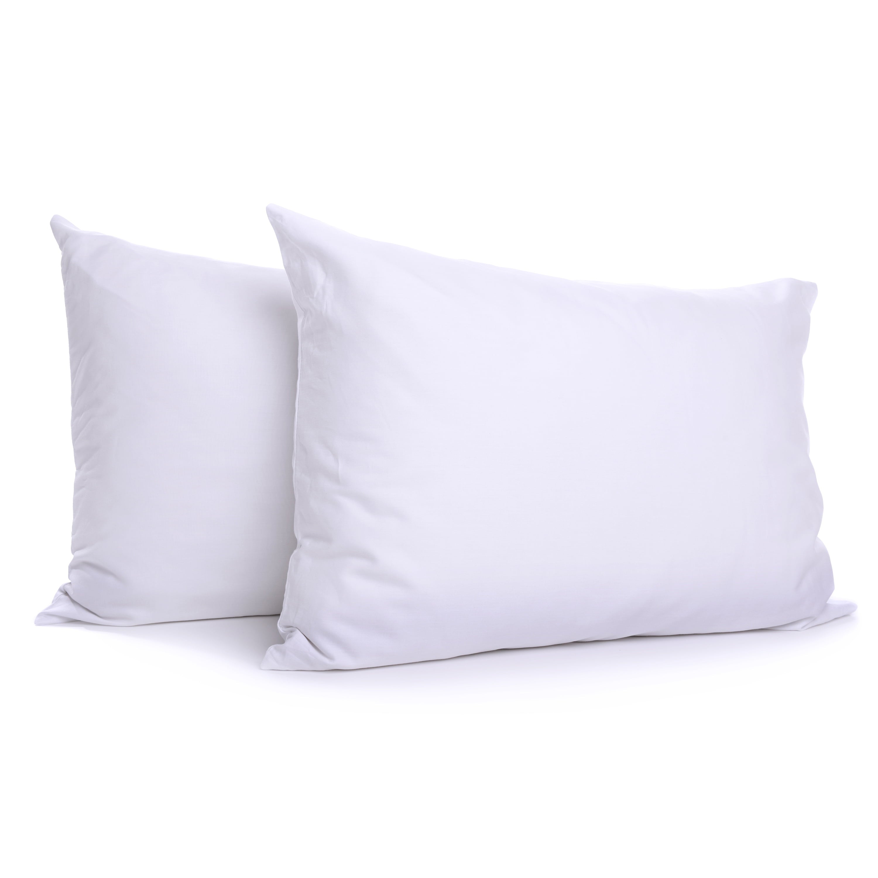 2-Pack Down Alternative White Bed Pillows, Standard