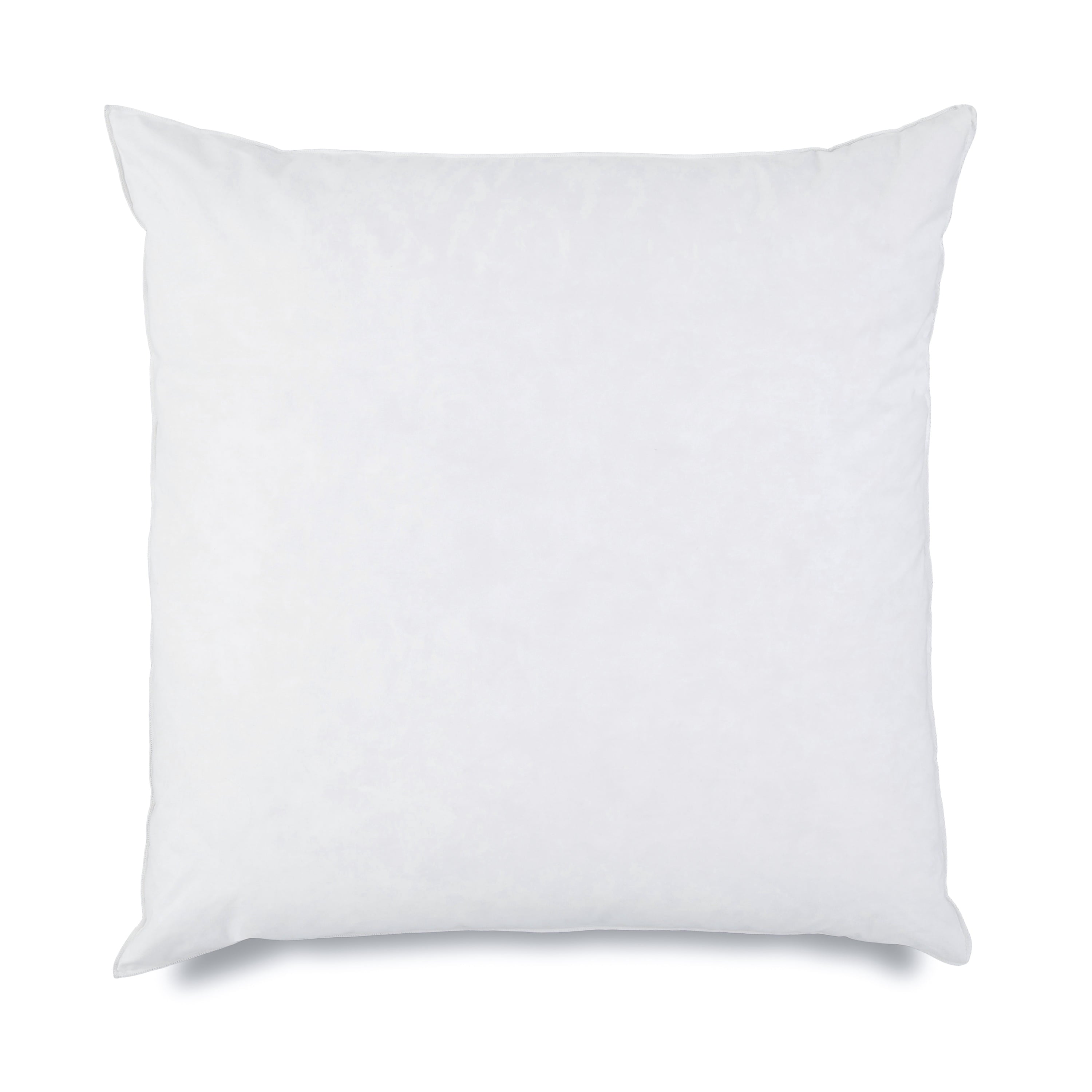 Down Alternative White Euro Pillow Insert 26x26 – Soft & Durable