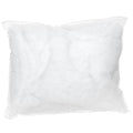 Bed Pillow, 12 x 17 Inch, White, Disposable, 2 Count
