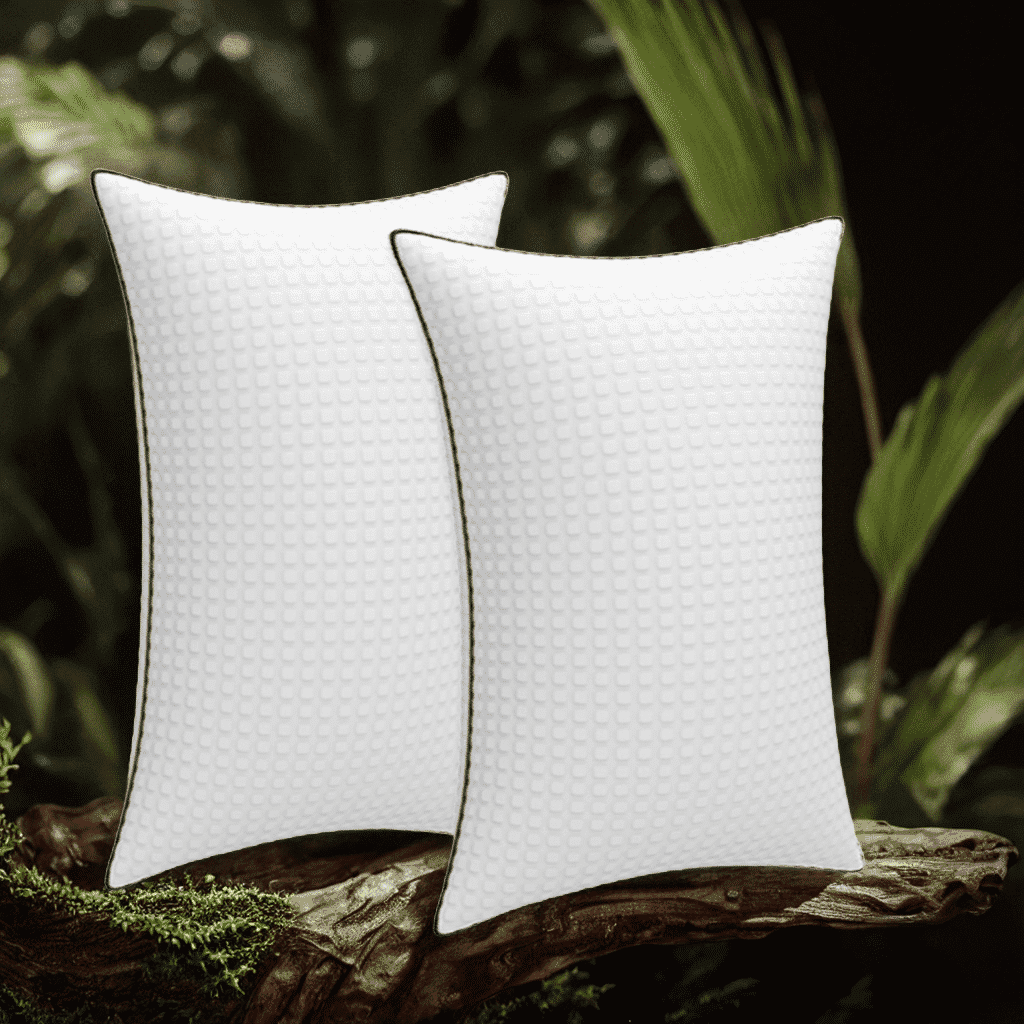 Pillows King Size Set of 2, Hotel Quality, Down Alternative Gusseted Bed Pillows for Side, Back, or Stomach Sleepers,...