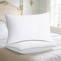 Pillows Queen Size Set of 2, Bed Pillows for Side, Back and Stomach Sleepers, Super Soft Down Alternative Filling, Lu...