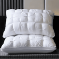 Queen Size Bed Pillows Set of 2, Hotel Quality, Down Alternative Gusseted Bed Pillows for Side, Back, or Stomach Slee...