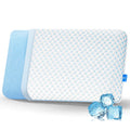 Memory Foam Pillow for Bed, Firm Cooling Pillow with Washable Cover, Supportive Bed Pillow for Side,Stomach and Back ...