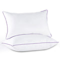 Pillows Standard Size Set of 2, Hotel Down Alternative Sleeping Bed Pillows for Side Back Stomach Sleepers