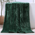 Fleece Throw Blanket for Couch, Soft Fluffy Sofa Bed Blanket with Vintage Pattern for All Season, Warm and Lightweigh...