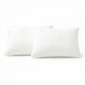 Queen Size Latex Pillow (2 Pack) Shredded Natural Latex Cooling Bed Pillows for Side & Back Sleepers, Medium Firm Sup...