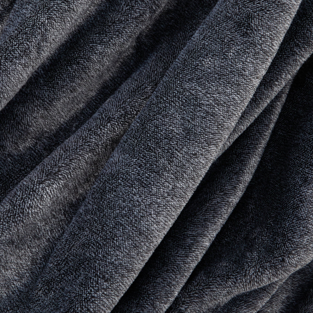 Plush Heathered Soft Oversized Throw Blanket, Gray