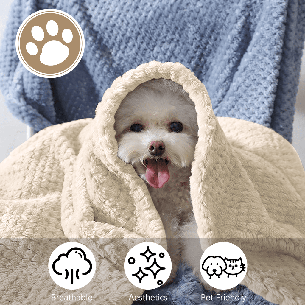 Ultra Soft Throw Blanket, Warm Cozy Blankets for Couch Bed Chair, Breathable and Lightweight Blankets for All Seasons...