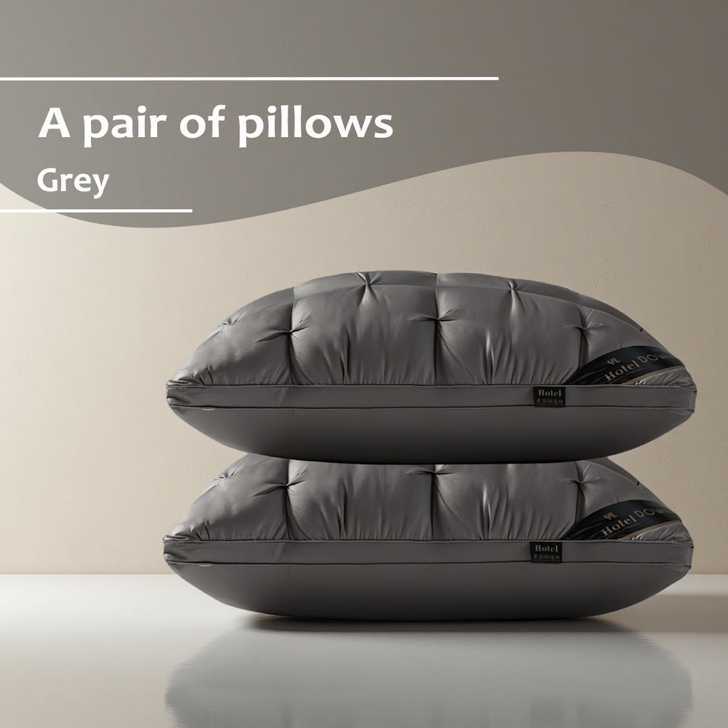 twisted bed pillow-highly breathable large pillow for lateral/supine/prone sleepers, 29 x 19 inch pillow for family b...