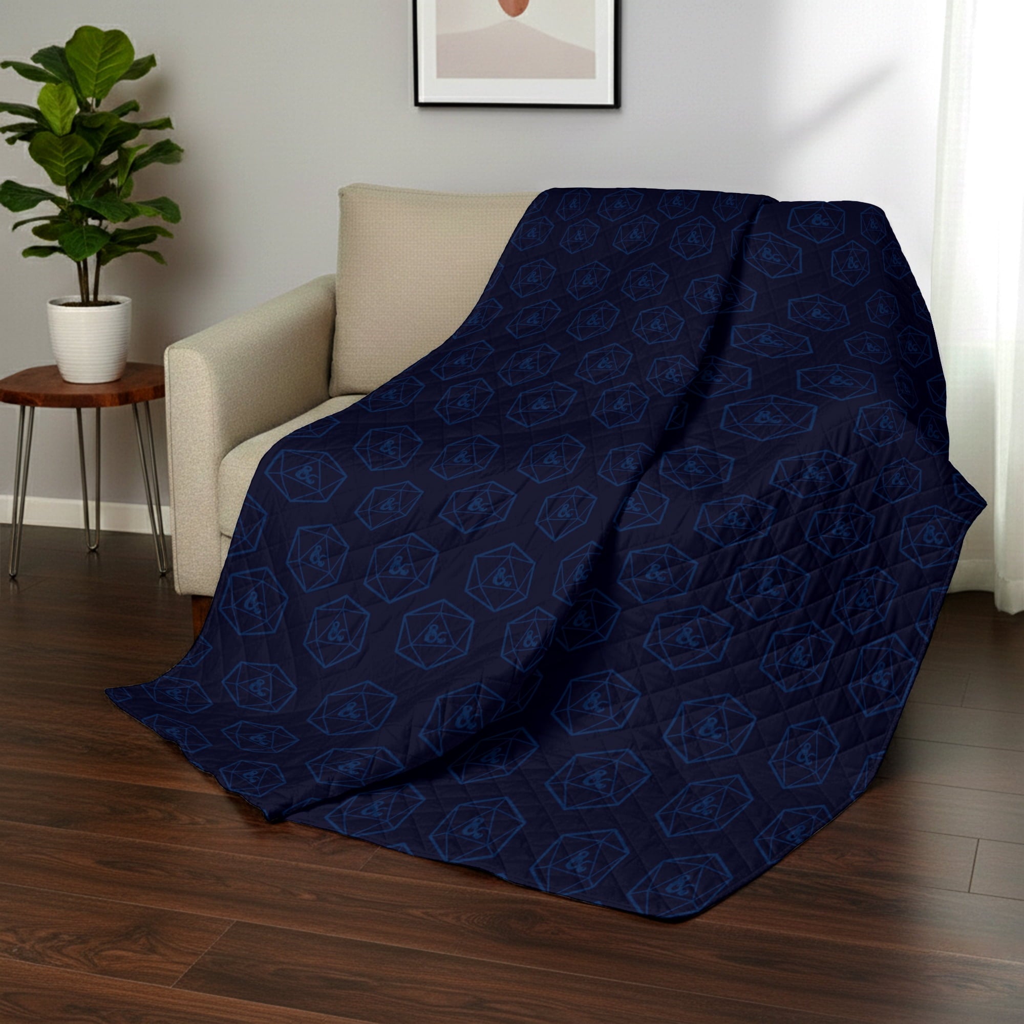 Quilted Throw Blanket 60x80 inches, Kids Character Bedding
