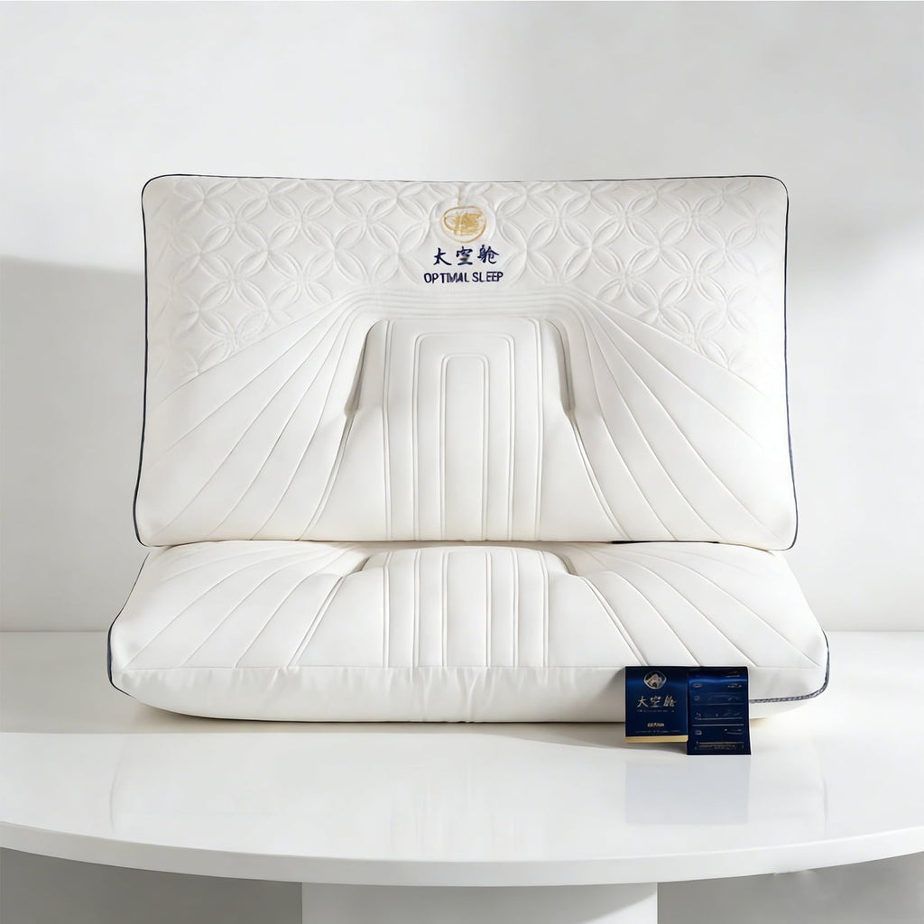 2-Pack Space Capsule Bed Pillow (29.13" x 18.9") - Plush and Supportive