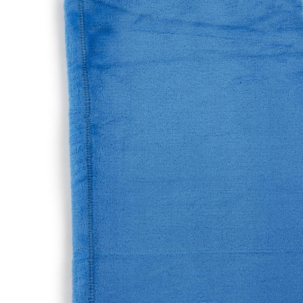 Master Builder Kids Blue Silk Touch Throw Blanket 62" x 90" Ultra-Soft and Cozy